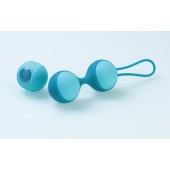 Stella II Double Kegel Ball Set in Robin Egg Blue